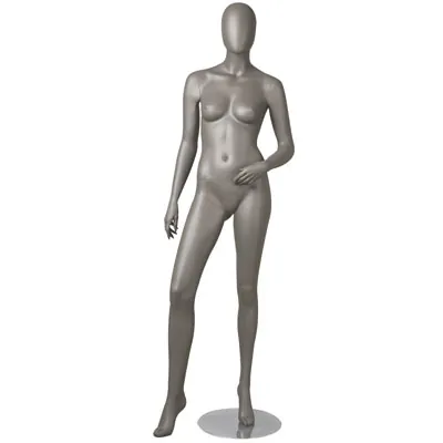 Mannequin femme, finition mate, main gauche sur la hanche - Mannequins femmes