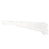 Console inclinable pour tablettes tôle pas de 25 mm - Ligne Store blanc pas de 25 mm