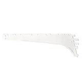 Console inclinable pour tablettes tôle pas de 25 mm - Ligne Store blanc pas de 25 mm