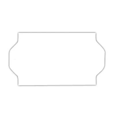 Étiquette blanche 22 x 12 mm amovible pour étiqueteuse - 10 rouleaux de 1500 - Étiquettes pour étiqueteuses