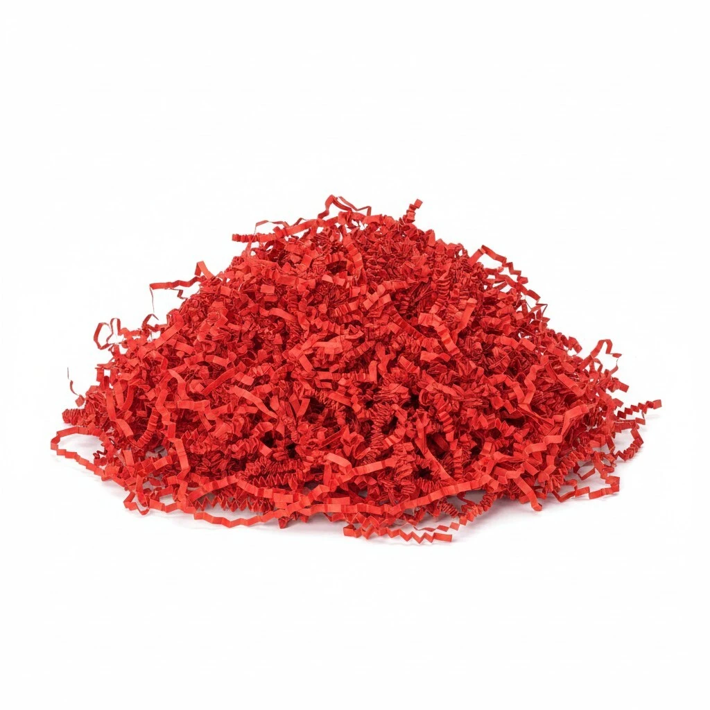 Frisure papier - Frisure de calage - Rouge - 5 kg - Frisures de calage-3