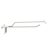Broche simple pour barre de charge avec tige porte-étiquette 30 cm - Tige simple - Métal - Blanc - Lot de 10 - Broches pour barre de charge