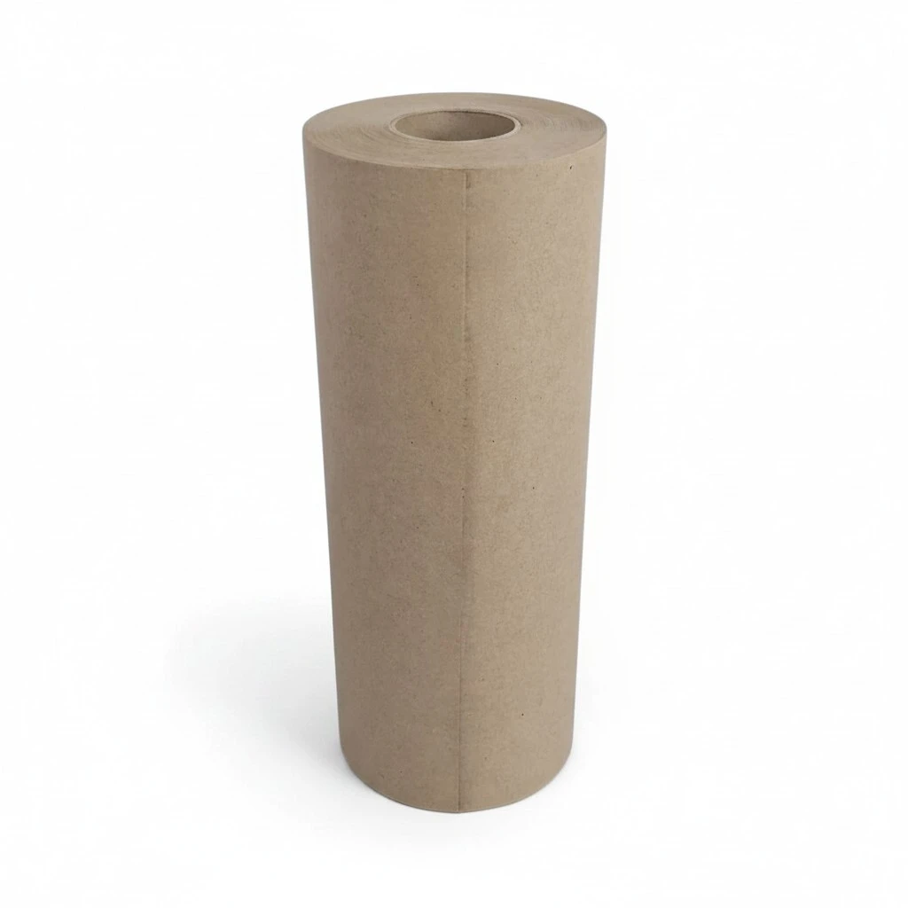 Papier kraft naturel 90g/m² - Papier maculé - Rouleau de 50 cm x 200 m - Kraft, carton ondulé