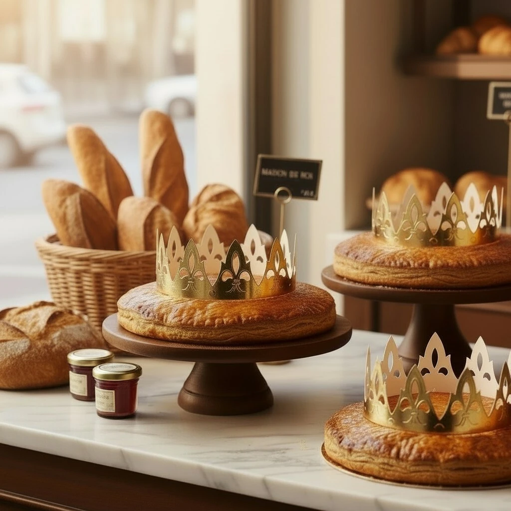 Couronne des rois or brillant, carton couché Ø 52 x 6 cm - Paquet de 100 - Papiers pâtissier, Papiers cuisson-2