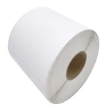 Étiquette papier thermique autocollante 100 x 100 mm – Étiquette thermique adhésive pour imprimante – Blanc - Rouleau de 500 - Imprimantes Étiquettes