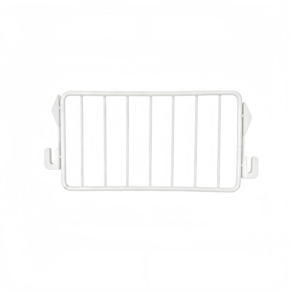 Séparateur grille pour tablette métallique 20 x 9,5 cm - Séparateur rayonnage - Diviseur grille - Blanc - Ligne Store blanc pas de 25 mm