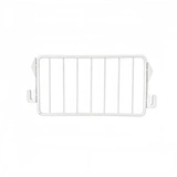 Séparateur grille pour tablette métallique 20 x 9,5 cm - Séparateur rayonnage - Diviseur grille - Blanc - Ligne Store blanc pas de 25 mm