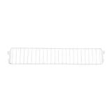 Séparateur grille pour tablette métallique 57 x 9,5 cm - Séparateur rayonnage - Diviseur grille - Blanc - Ligne Store blanc pas de 25 mm