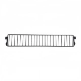Séparateur grille pour tablette métallique 57 x 9,5 cm - Séparateur rayonnage - Diviseur grille - Noir - Ligne Store noir pas de 25 mm