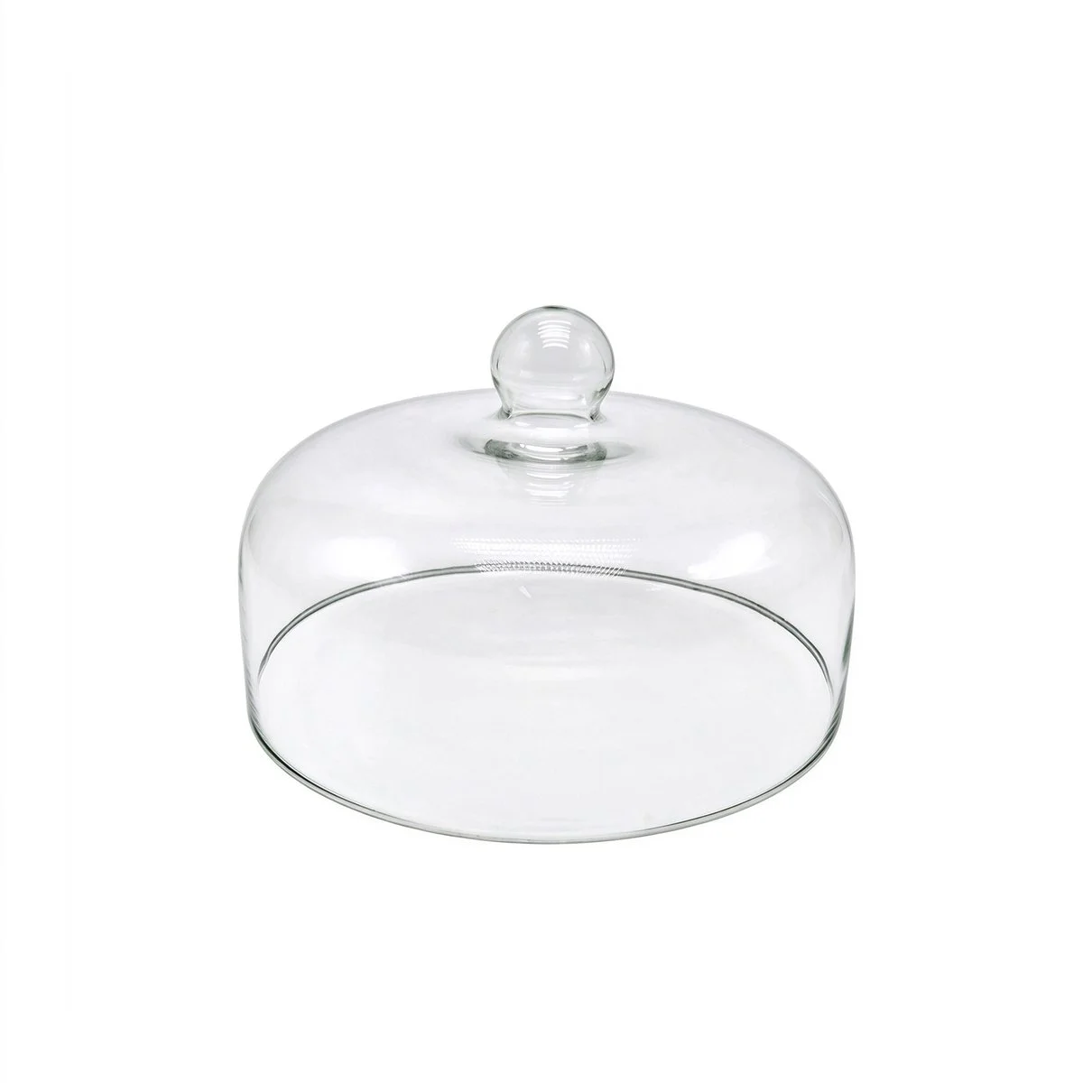 Cloche en verre Ø 18 x H 14,5 cm – Cloche à gâteau transparente - Cloches à gâteaux, Présentoirs gâteaux