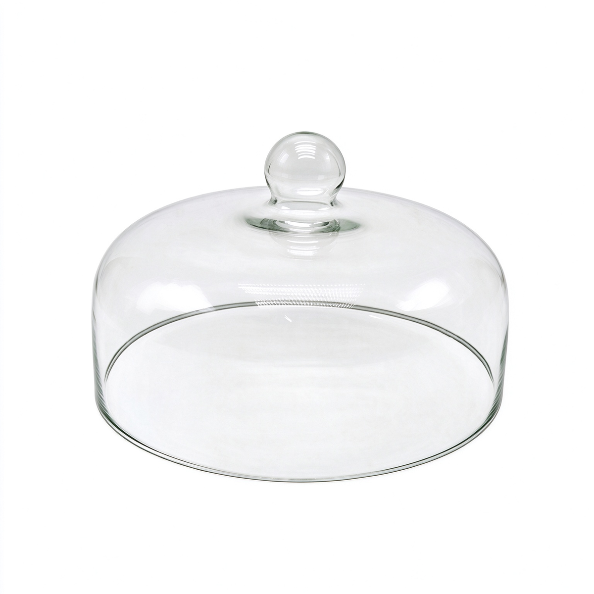 Cloche en verre Ø 23 x H 16 cm – Cloche à gâteau transparente - Cloches à gâteaux, Présentoirs gâteaux