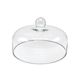 Cloche en verre Ø 23 x H 16 cm – Cloche à gâteau transparente