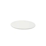 Plat de présentation sur pied céramique Ø 19,8 cm - Présentoir à gâteau - Blanc