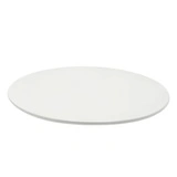 Plat de présentation sur pied céramique Ø 30,4 cm - Présentoir à gâteau - Blanc