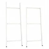 Montant métal 40 x 220 cm – Module pour étagère magasin - Blanc - Étagères magasins, Présentoirs bois