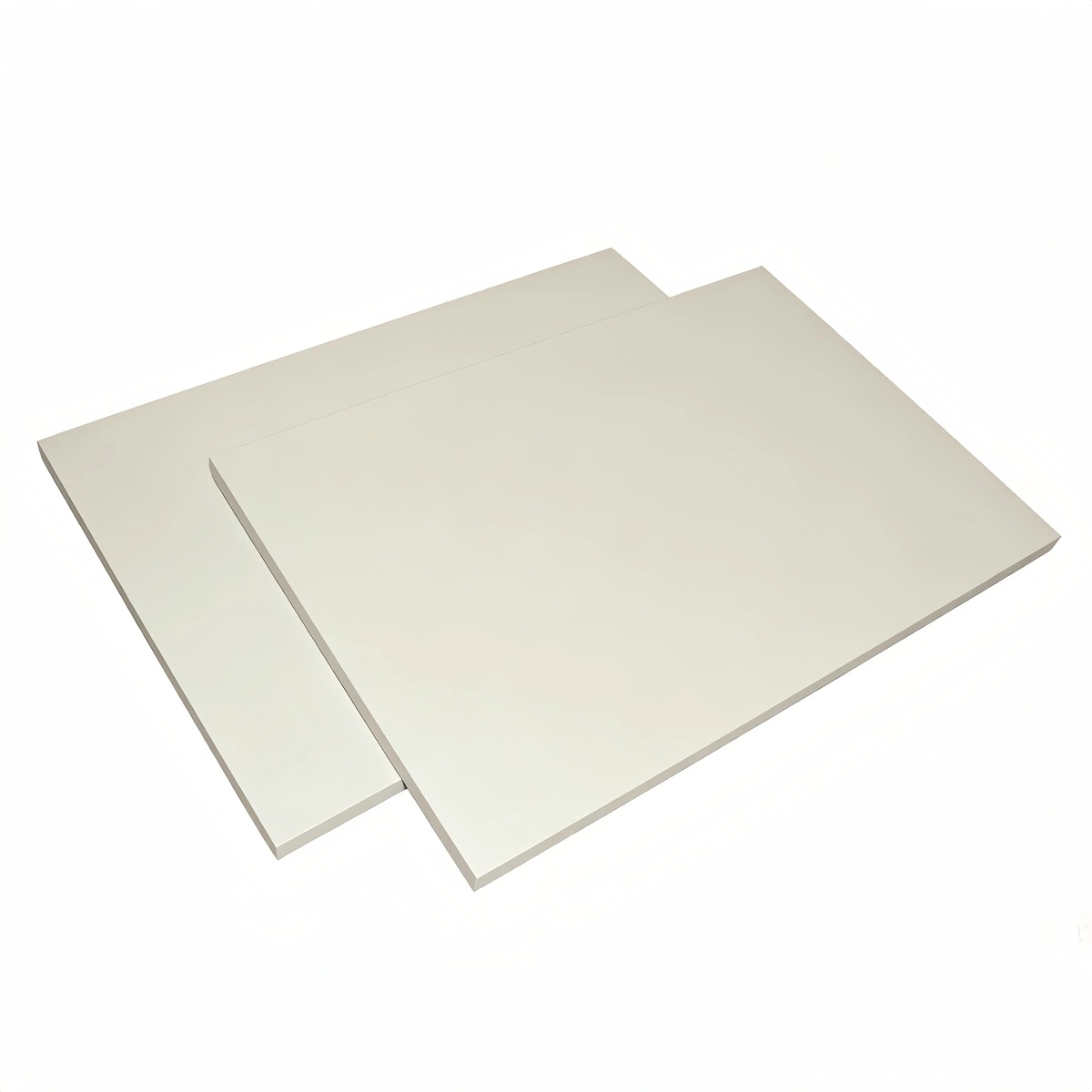 Tablette rayonnage métal 76 x 40 cm – Module pour étagère magasin - Blanc - Lot de 2 - Étagères magasins, Présentoirs bois