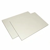 Tablette rayonnage métal 76 x 40 cm – Module pour étagère magasin - Blanc - Lot de 2 - Étagères magasins, Présentoirs bois