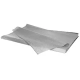 Papier de soie argent métallisé 17 g/m² 50 x 70 cm - Rame de 120 feuilles - Papiers de soie Noël