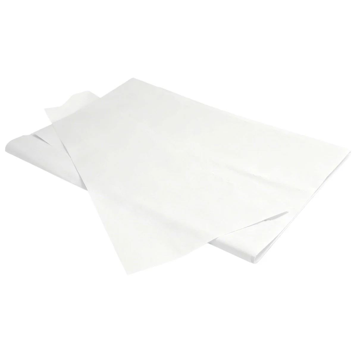 Papier de soie blanc 17 g/m², feuilles de 50 x 75 cm, rame de 240 feuilles - Papiers de soie