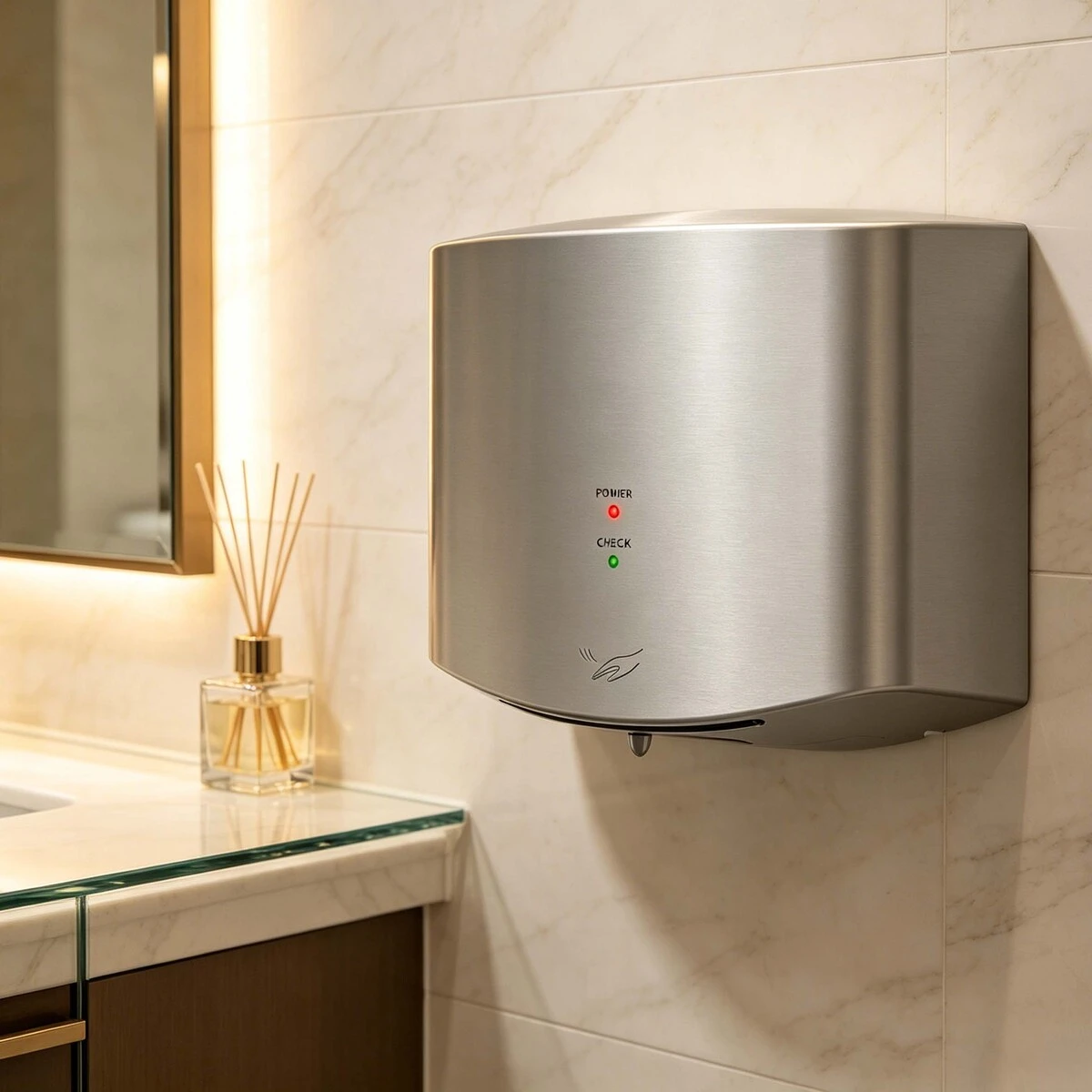 Sèche-mains grande vitesse avec filtre 1650W – Sèche-mains électrique - Sèche-mains électriques-3