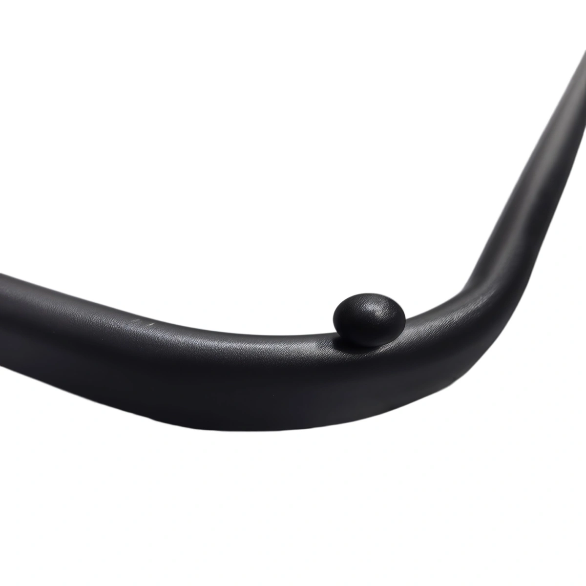 Barre penderie déportée noir pour panneau rainuré L 110 x P 30 cm – Guidon de penderie métal noir - Penderies pour panneaux rainurés-3