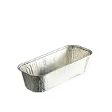 Moule à cake aluminium 550 ml 20,6 x 8,5 x 5 cm - Moule gâteau aluminium - Lot de 100 - Moules jetables, Caissettes papier