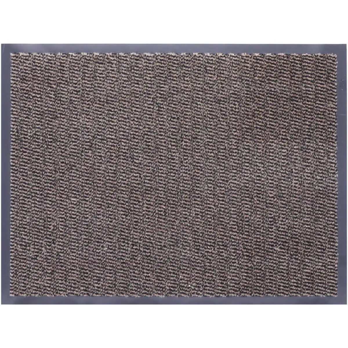 Tapis d'entrée Lisa 60 x 80 cm taupe ép. 5 mm – Tapis anti-poussière absorbant, lavable en machine - Tapis