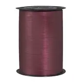 Bolduc mat bordeaux 10 mm x 250 m polypropylène – Ruban cadeau rouge bordeaux pour emballages chics - Bolducs unis