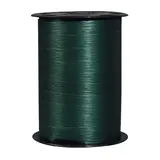 Bolduc mat vert sapin Dune 10 mm x 250 m polypropylène – Ruban cadeau vert foncé pour emballages cadeau - Bolducs unis