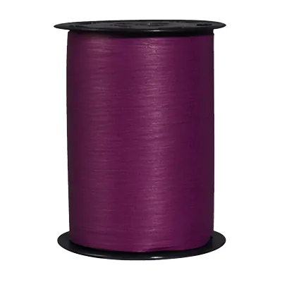 Bolduc mat violet Dune 10 mm x 250 m polypropylène – Ruban cadeau violet pour emballages professionnels - Bolducs unis