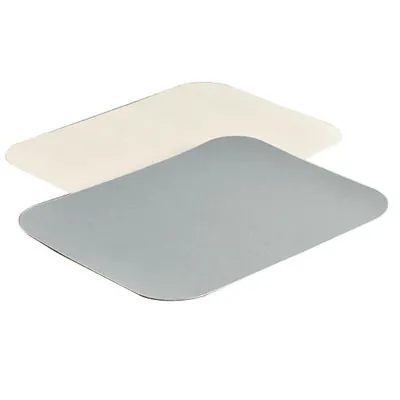 Couvercle pour barquette aluminium 2000 ml 18,4 x 25,3 cm - Opercule pour barquette aluminium - Lot de 100 - Moules jetables, Caissettes papier