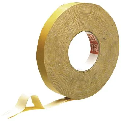 Adhésif double face toilé TESA - Beige - 25 mm x 50 m - Rubans adhésif, Double face, Patafix