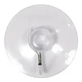 Ventouses à crochet - Transparent - ø 4,5 cm - Paquet de 5 - Crochets - Anneaux