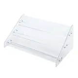 Présentoir plexi 3 niveaux 45 x 24 x 20 cm - Présentoir de comptoir - Supports Plexi