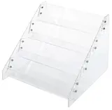 Présentoir plexi 4 niveaux 31 x 28 x 29 cm - Présentoir de comptoir - Supports Plexi