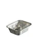 Barquette aluminium 490 ml 15 x 12,5 x 4,4 cm - Plat aluminium - Moule aluminium - Lot de 100 - Moules jetables, Caissettes papier