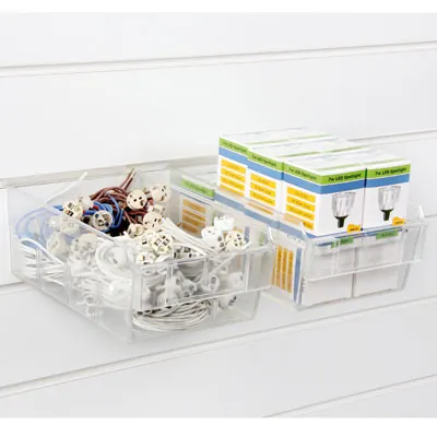 Bac plastique shelfbox - Bacs pour panneaux rainurés-2