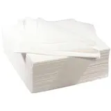 Serviette Celisoft non tissée 40 x 40 cm - Serviette jetable - Serviette de table papier - Blanc - Paquet de 50 - Serviettes jetables, Serviettes cocktails