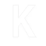 Lettre adhésive K - Lettres et chiffres adhésifs