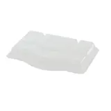 Couvercle pour plateau repas 33 x 23,3 x 3,7 cm plastique - Lot de 25 - Boîtes repas jetables, Plateaux compartimentés