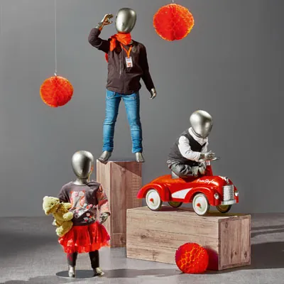 Mannequin enfant laqué 1 an - Mannequins enfants-3