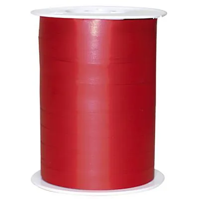 Bolduc rouge mat Starmétal 10 mm x 250 m - Ruban cadeau - Bolducs unis
