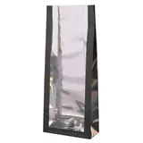 Sachet SOS fond PP Glossy noir 9 x 4,5 x 24 cm 55µ - Sachet confiserie - Sachet bonbons - Lot de 50 - Sachets bonbon, Sachets confiserie
