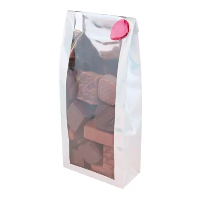 Sachet SOS fond PP Glossy blanc nacre 9 x 4,5 x 24 cm 55µ - Sachet confiserie - Sachet bonbons - Lot de 50 - Sachets bonbon, Sachets confiserie-2