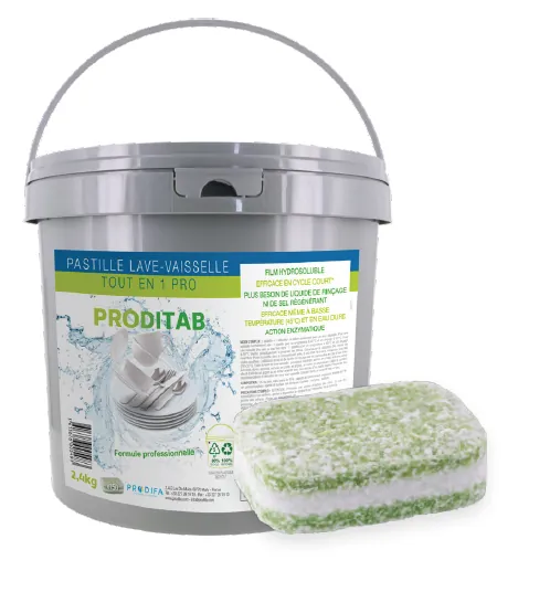 Tablette lave-vaisselle tout en 1 Starco Proditab - Pastille lave-vaisselle - Seau de 150 - Produits vaisselle, Nettoyants lave-vaisselle