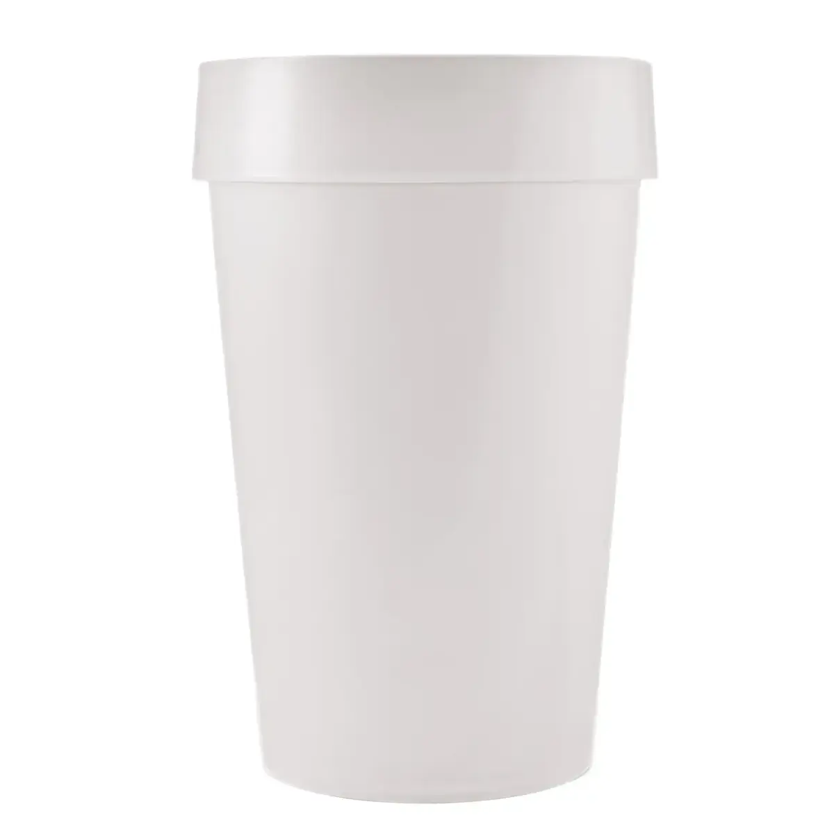 Gobelet plastique gradué 33 cl ø 7,2 x 11,3 cm - Gobelet réutilisable - Verre plastique - Blanc opaque - Lot de 50 - Gobelets plastique, Flûtes plastique, Verres à pied plastique