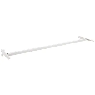 Traverse pour tablette verre - Ligne Store blanc pas de 50 mm-2