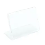 Chevalets plexi - Porte-étiquettes à poser