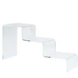 Présentoir escalier 3 marches - Supports Plexi