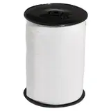 Bolduc blanc laqué Laqu'Éclat 10 mm x 225 m – Ruban cadeau blanc brillant frisable - Bolducs unis